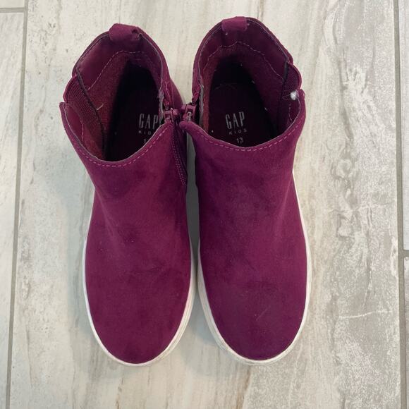 Gap Kids Ankle Boot High Top Sneaker - Picture 4 of 6